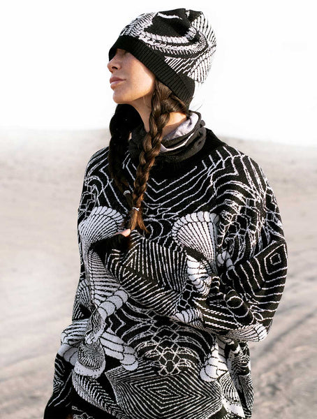 Apocalypto Hemp Beanie Hat by EGOSYSTEMA