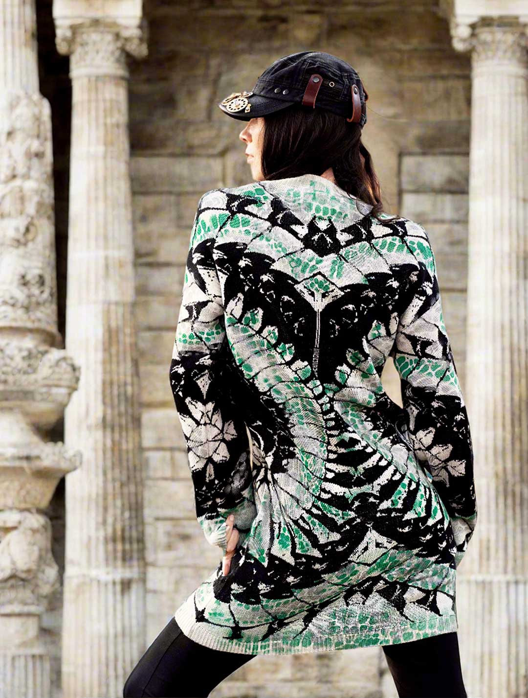 Ourboros Oversized Knit Dress by EGOSYSTEMA