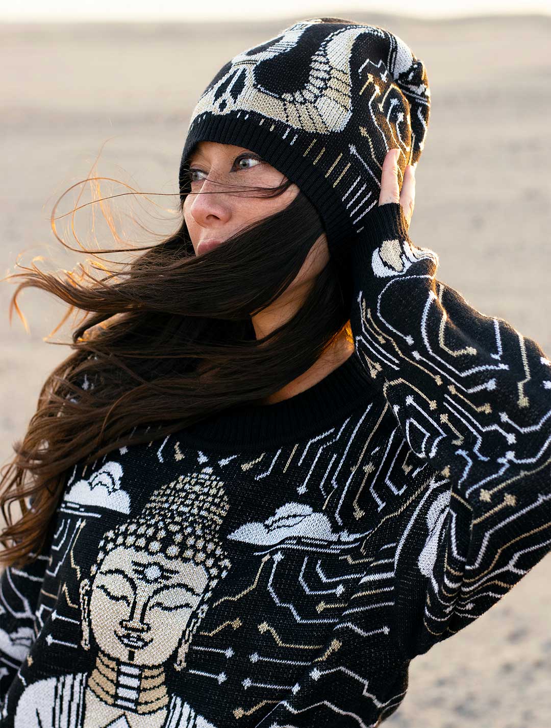 Sansara Oversized Knit Sweater WOMEN by EGOSYSTEMA