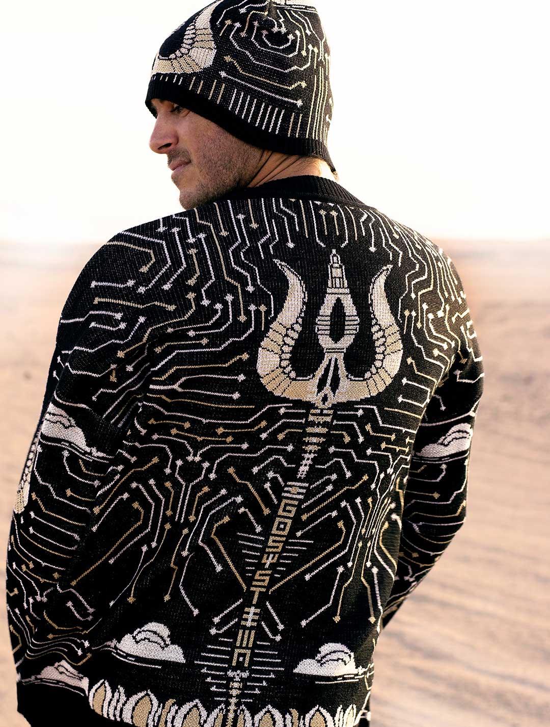 Sansara Oversized Knit Sweater MEN by EGOSYSTEMA