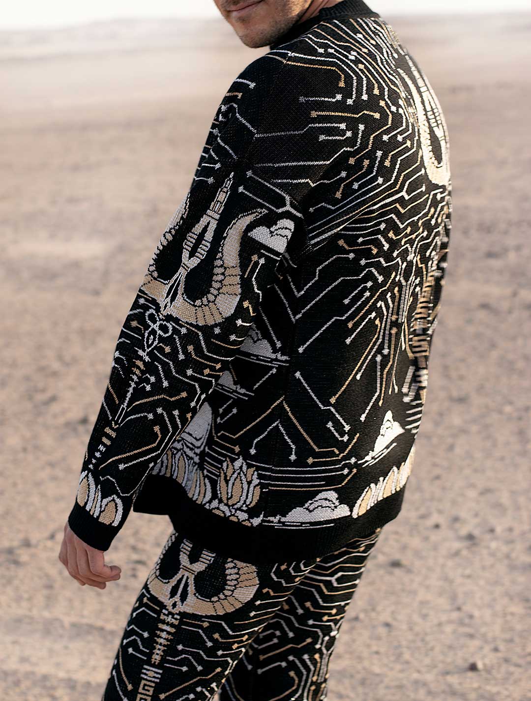 Sansara Oversized Knit Sweater MEN by EGOSYSTEMA