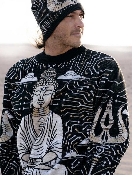 Sansara Oversized Knit Sweater MEN by EGOSYSTEMA