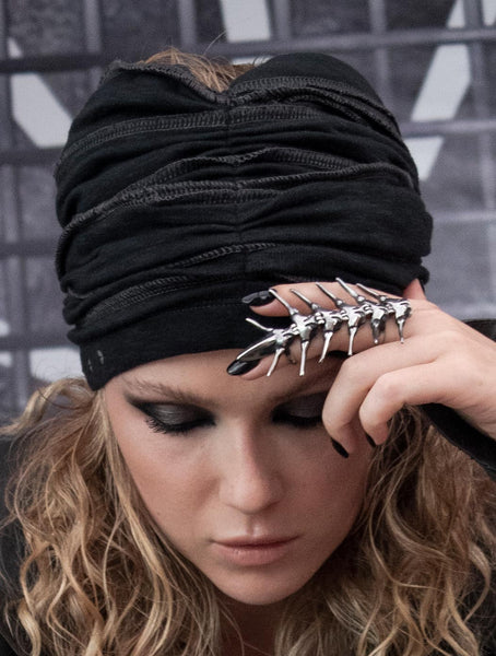 Slub Bandana Beanie - Psylo Fashion