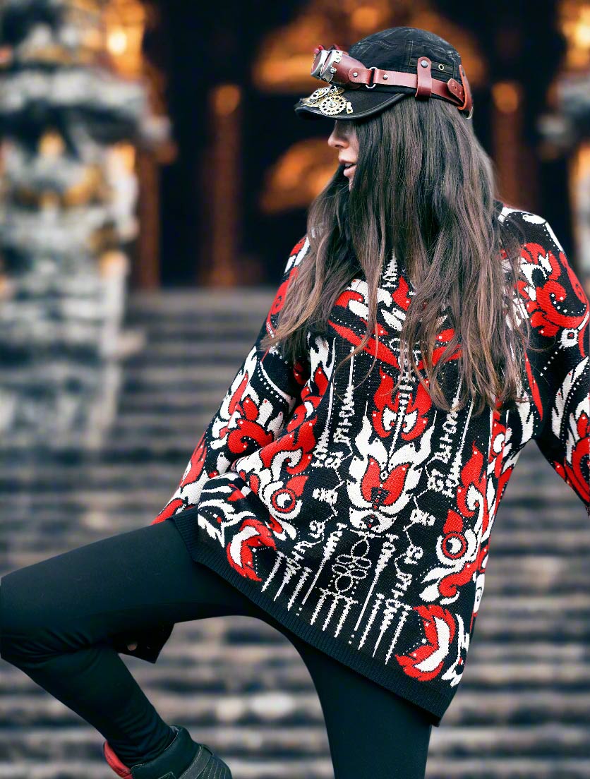 Shambhala Unisex Knitted Sweater by EGOSYSTEMA