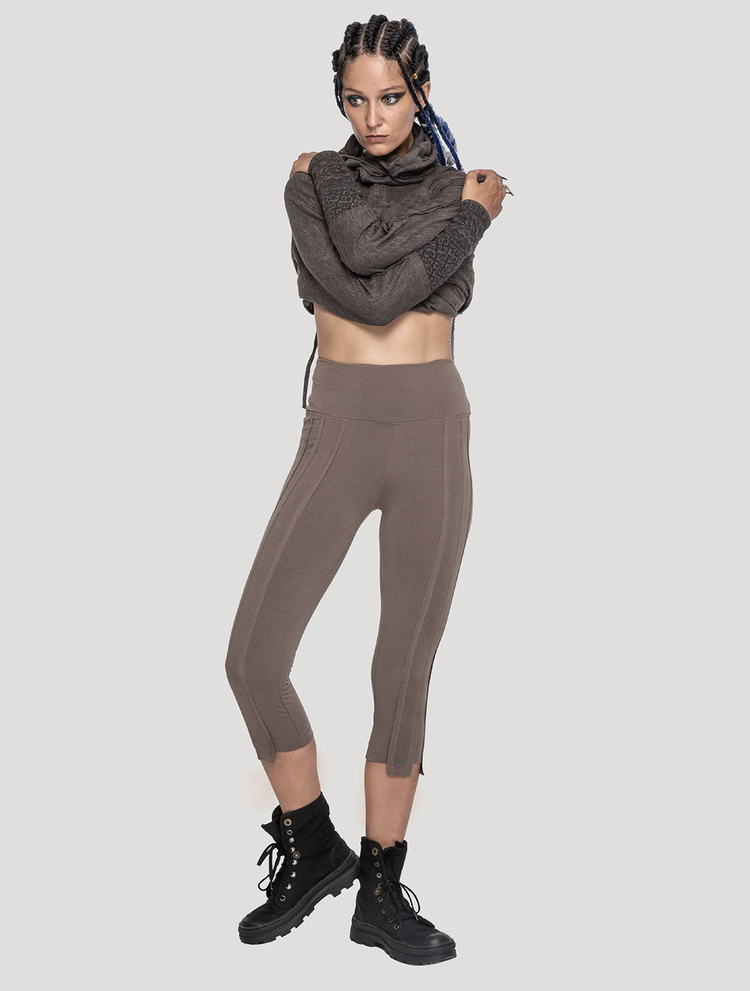 Tempel Short Leggings - Psylo Fashion