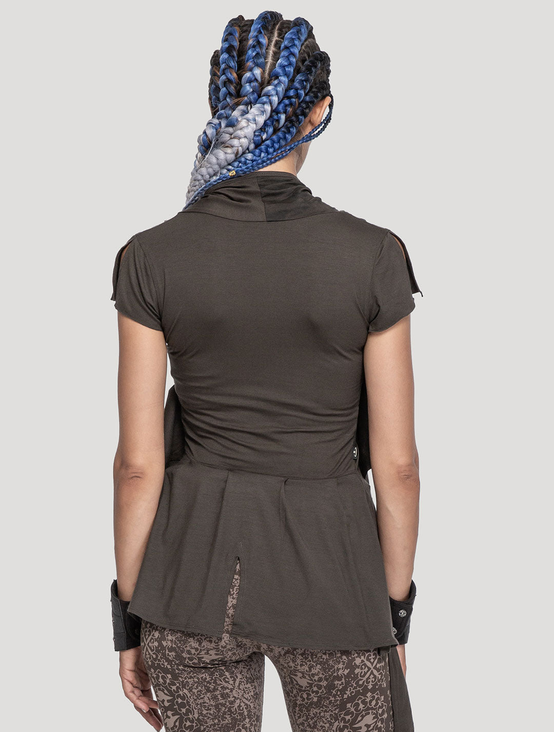 'Virgo' olive Top - Psylo Fashion