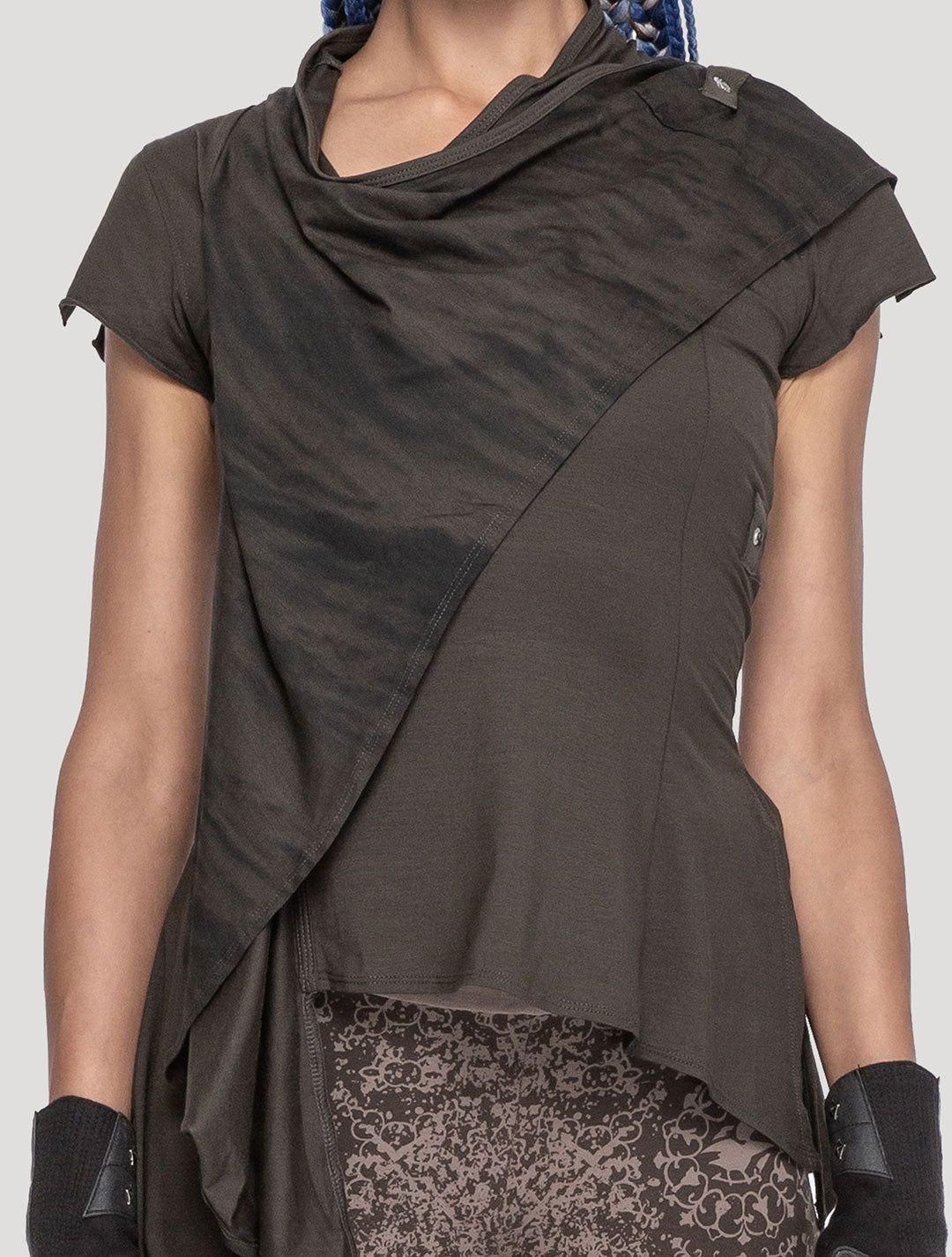 'Virgo' olive Top - Psylo Fashion