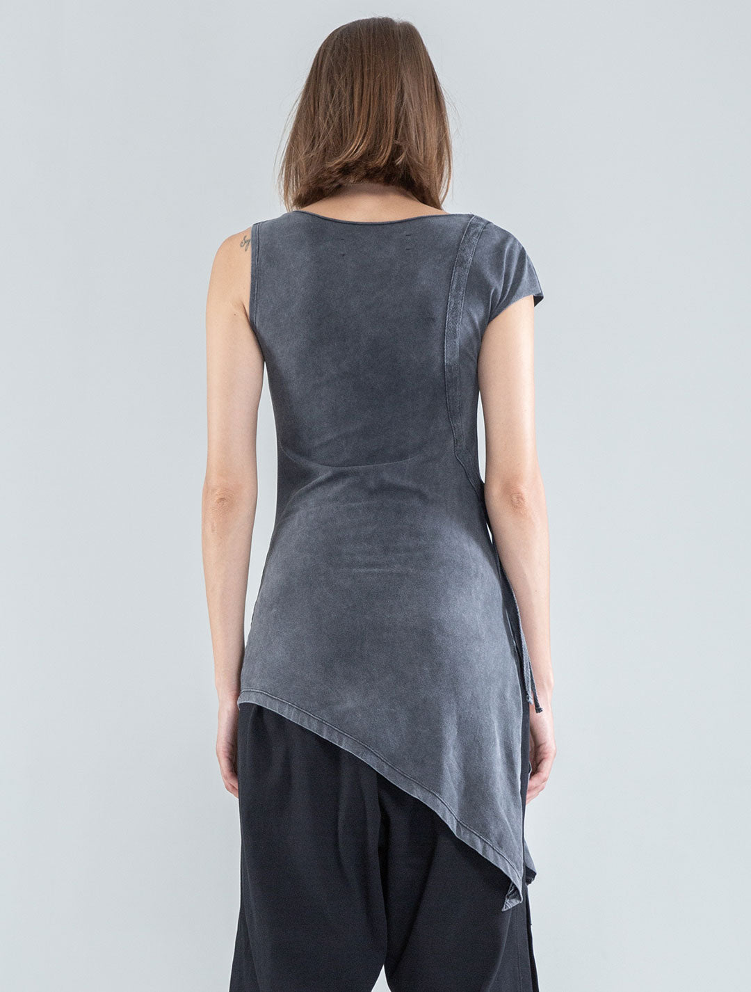 Willow Asymmetric Tunic - Psylo Fashion