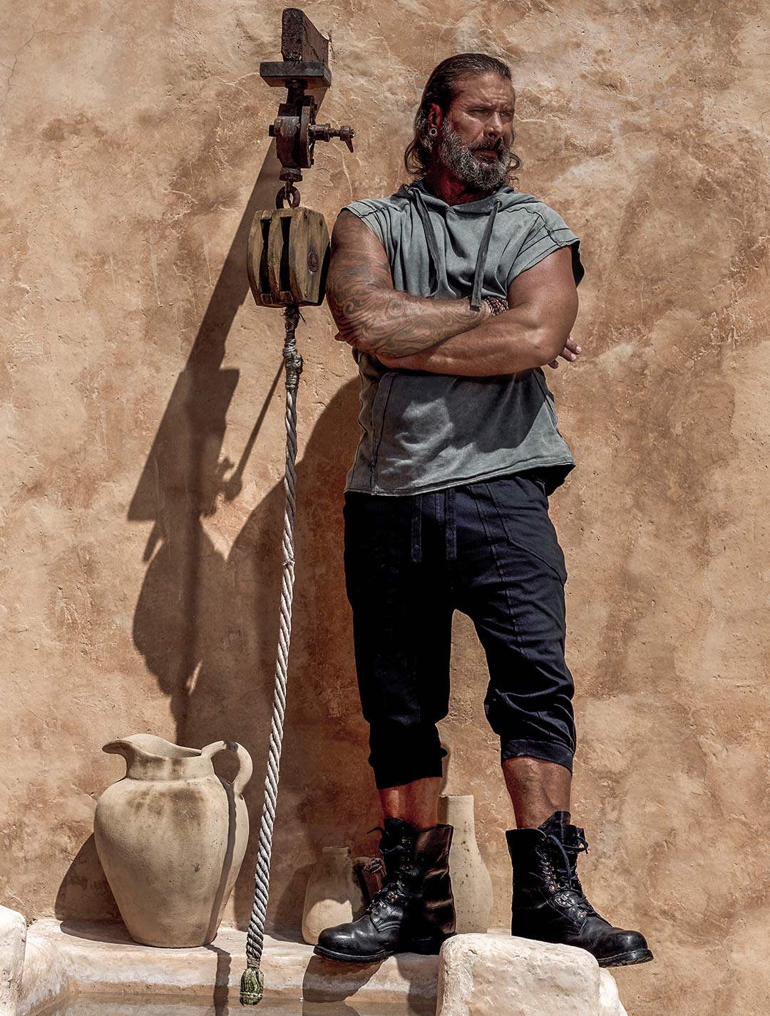 'Jaguar' 100% Cotton ¾ Shorts - Psylo Fashion