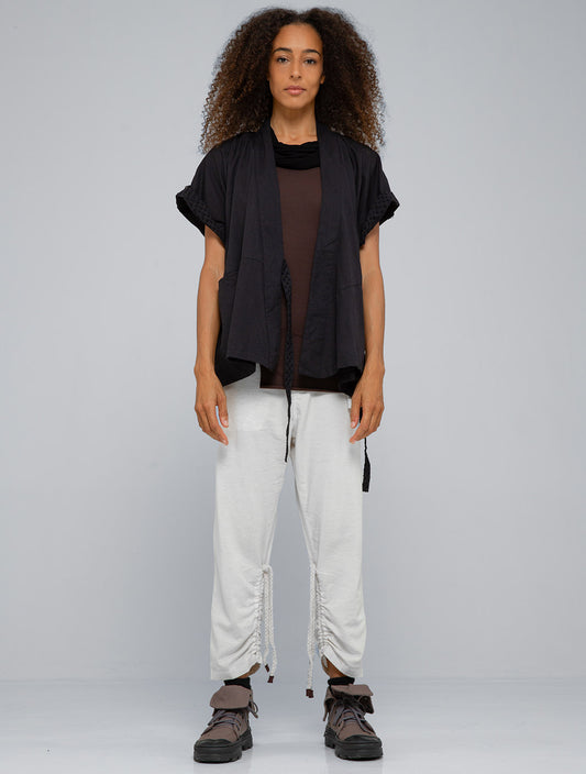 Sashiko Kimono - Black