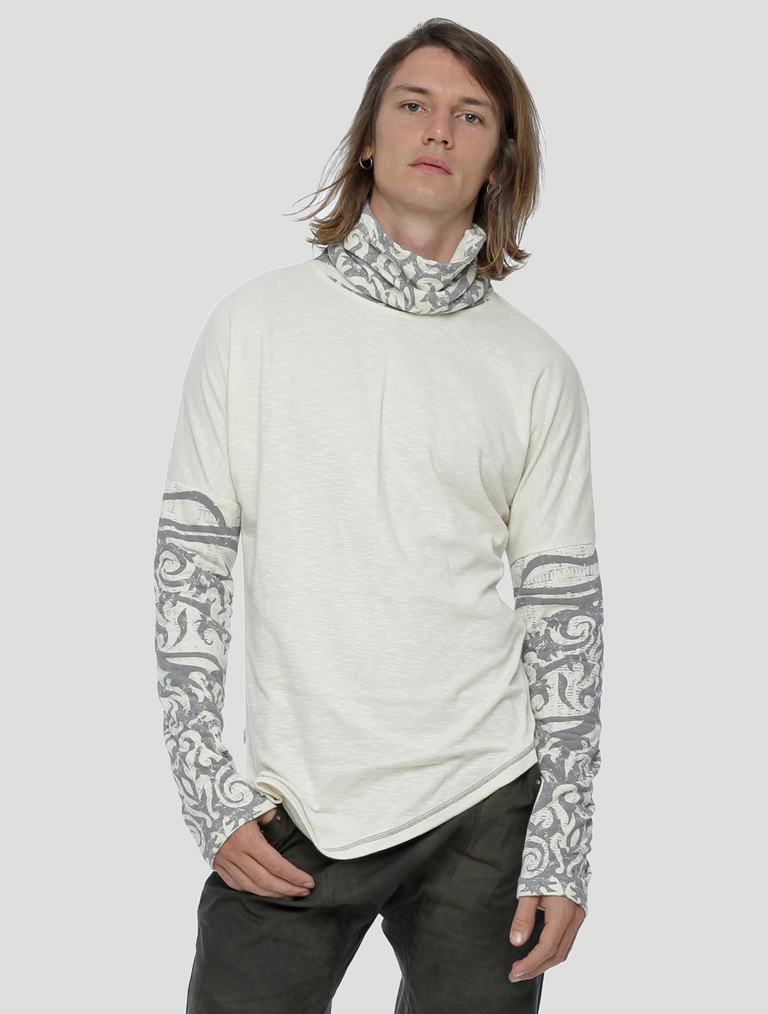 Psylo Fashion tribal streetwear Apera Turtleneck Sweater - Psylo Fashion