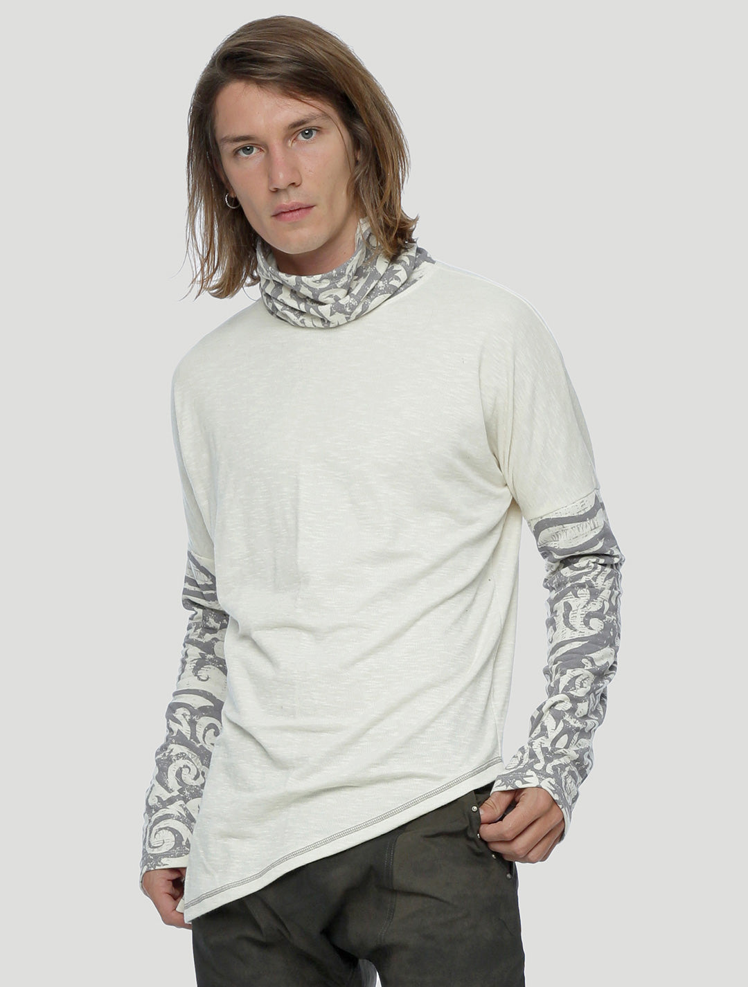 Psylo Fashion tribal streetwear Apera Turtleneck Sweater - Psylo Fashion