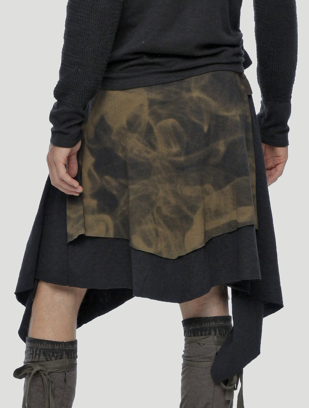 Ash Unisex Wrap Skirt - Psylo Fashion