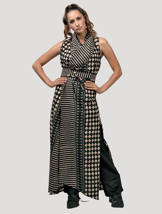 Azumi Kai Long Vest by Alekai - Psylo Fashion