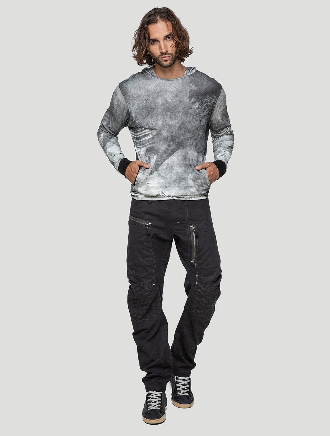 Brush Hoodie Jumper - Psylo Fashion