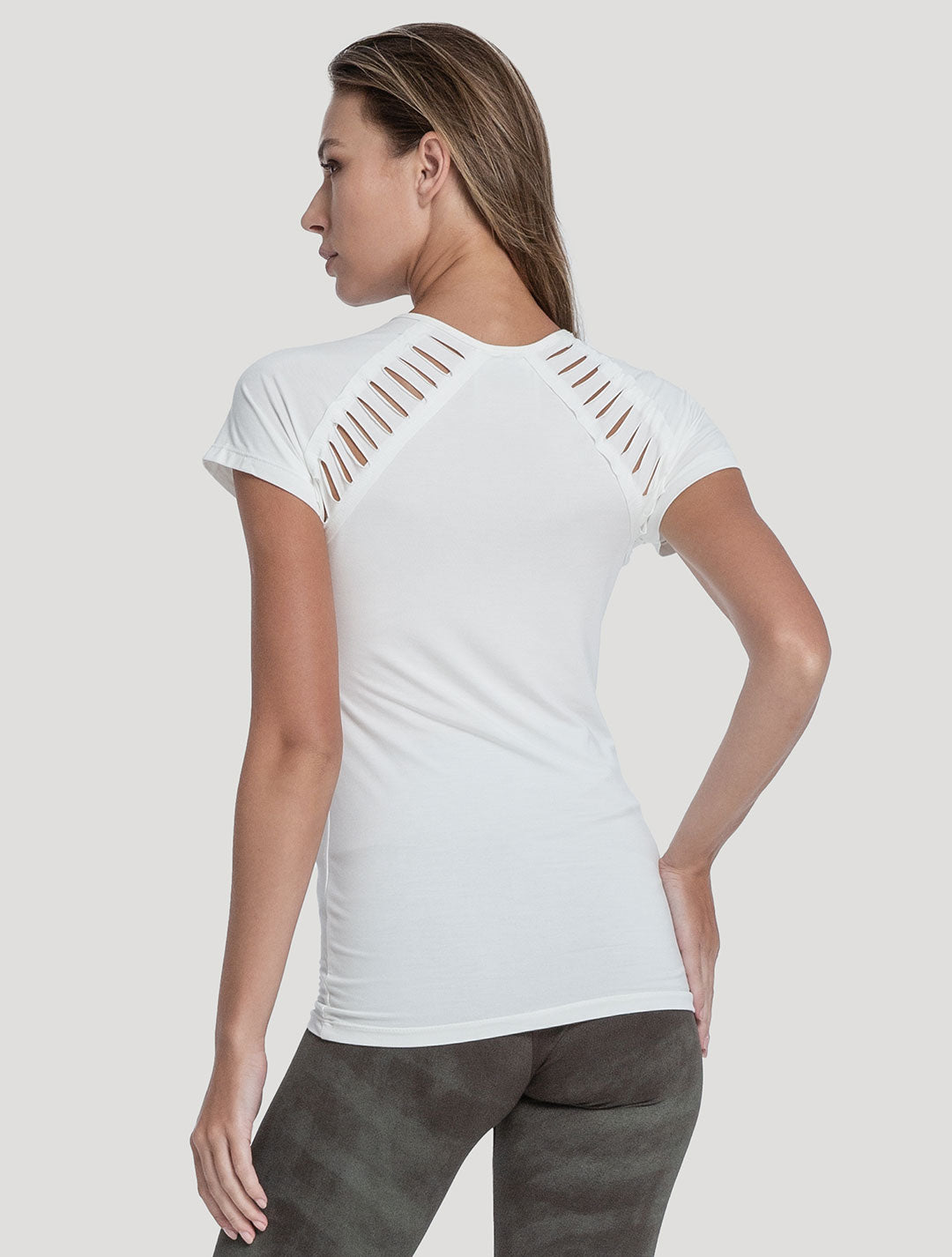 Off White Berry Rmx Top - Psylo Fashion