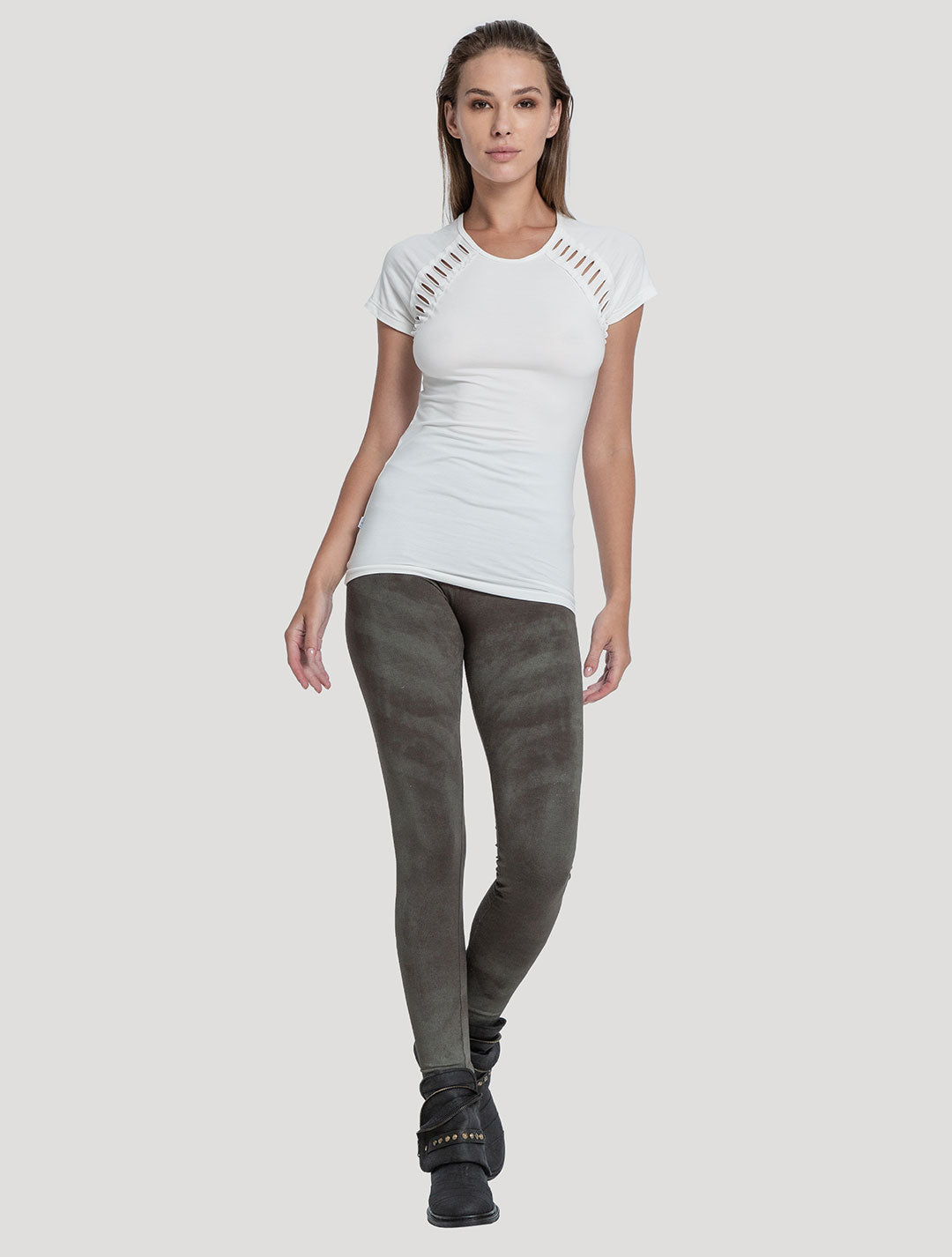 Off White Berry Rmx Top - Psylo Fashion