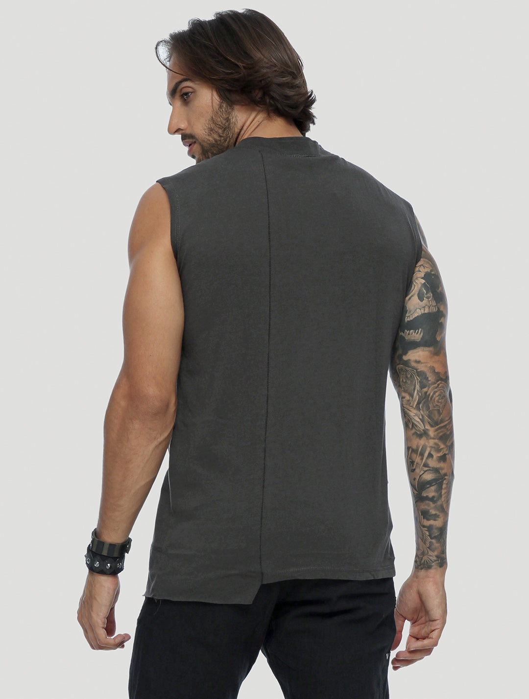 Blended Sleeveless Tee - Psylo Fashion