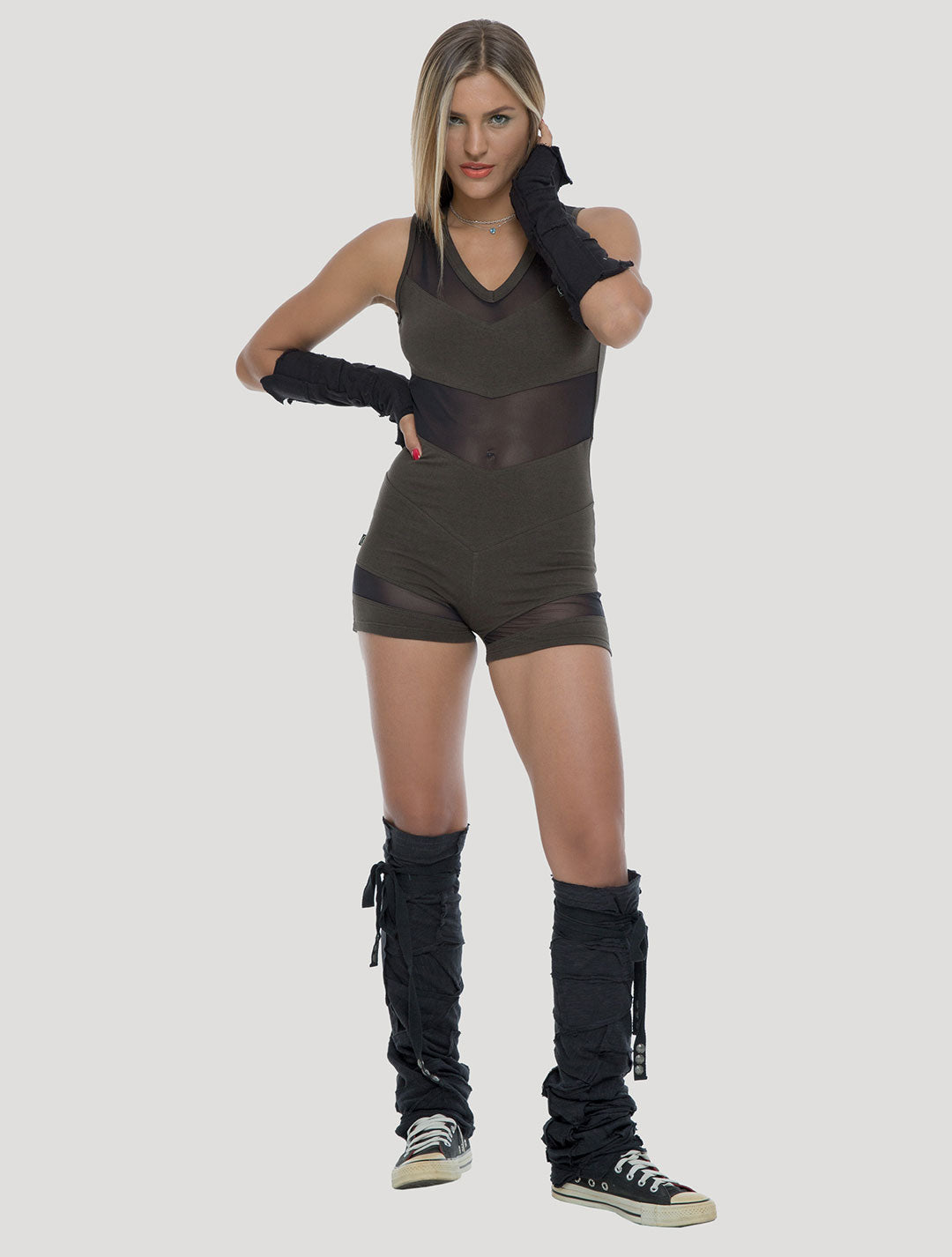 Chevy Short Bodysuit - Psylo Fashion