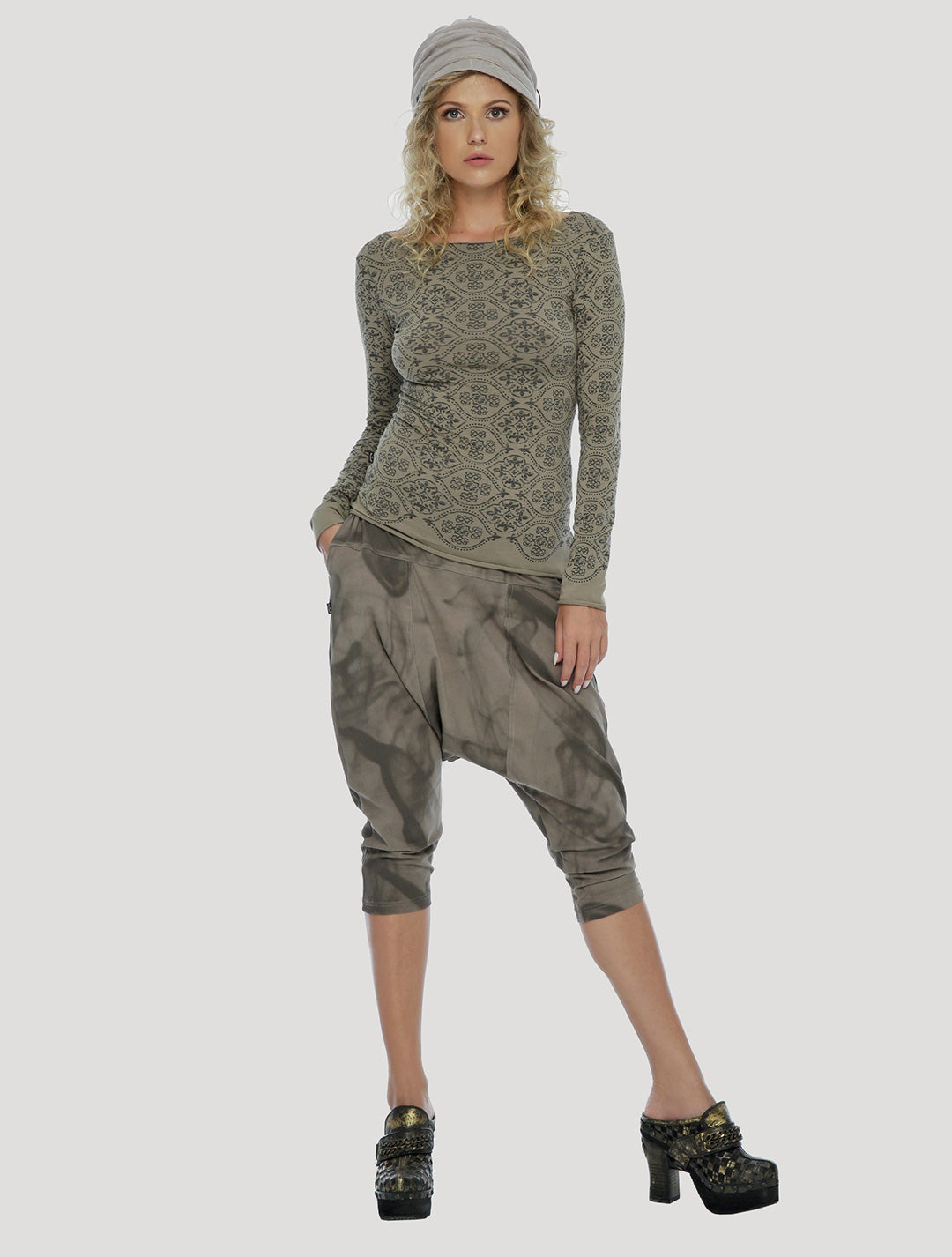 Drag Braided Top Long Sleeves by Psylo Fashion