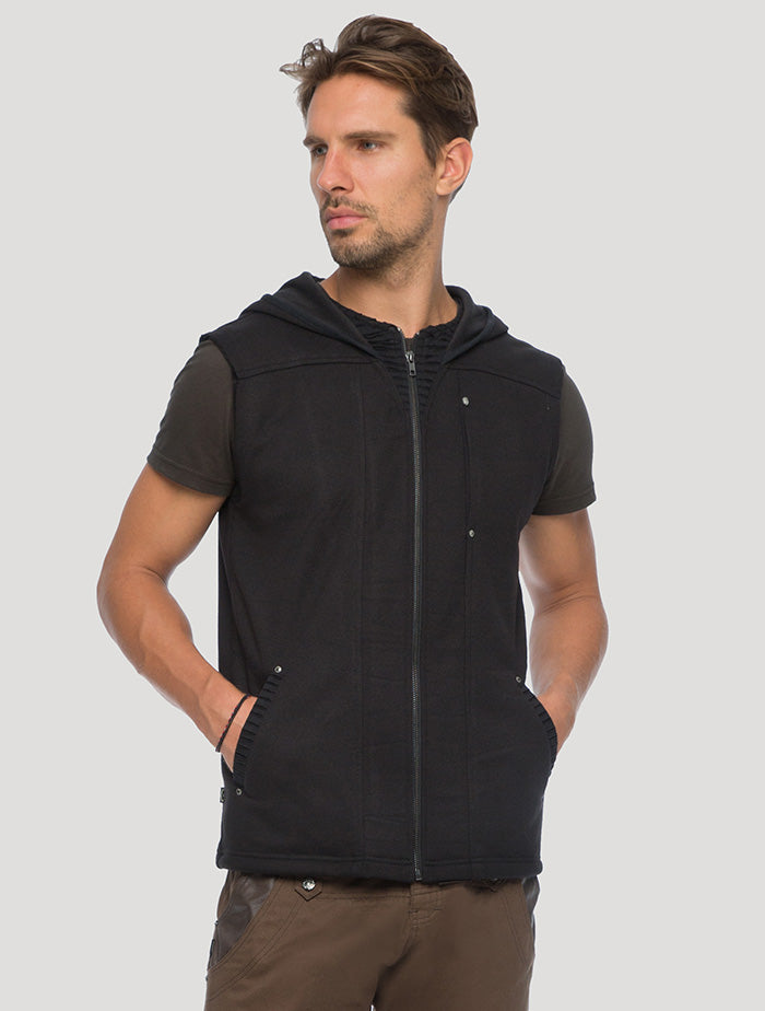 Dharma Hoodie Vest - Psylo Fashion