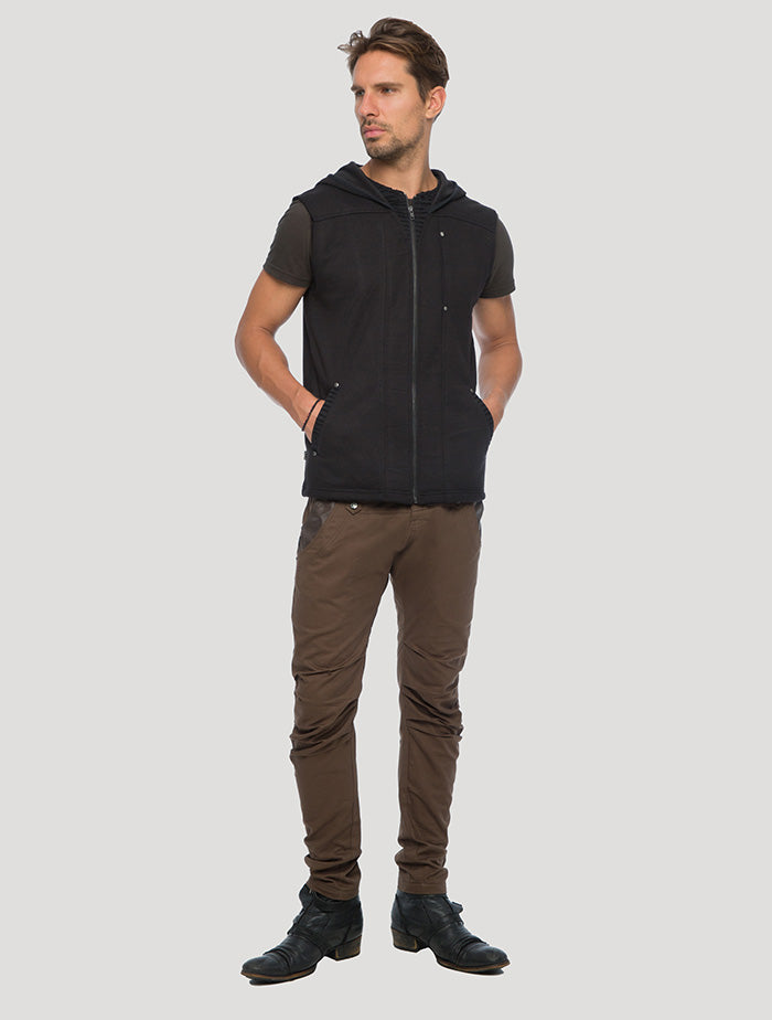 Dharma Hoodie Vest - Psylo Fashion