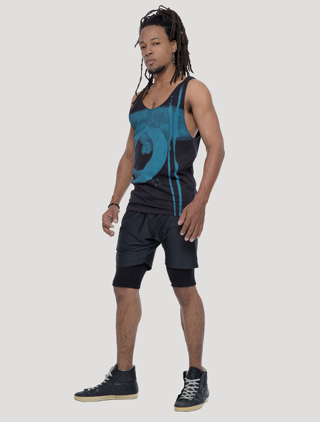 Ensu Singlet Tee - Psylo Fashion