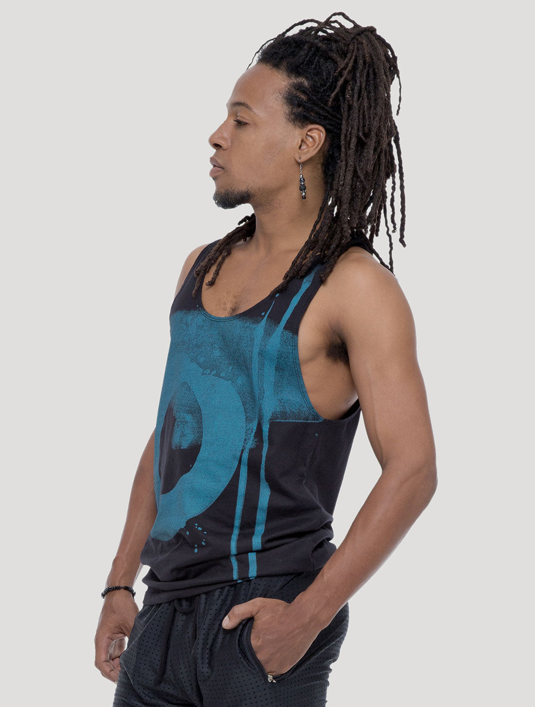 Ensu Singlet Tee - Psylo Fashion