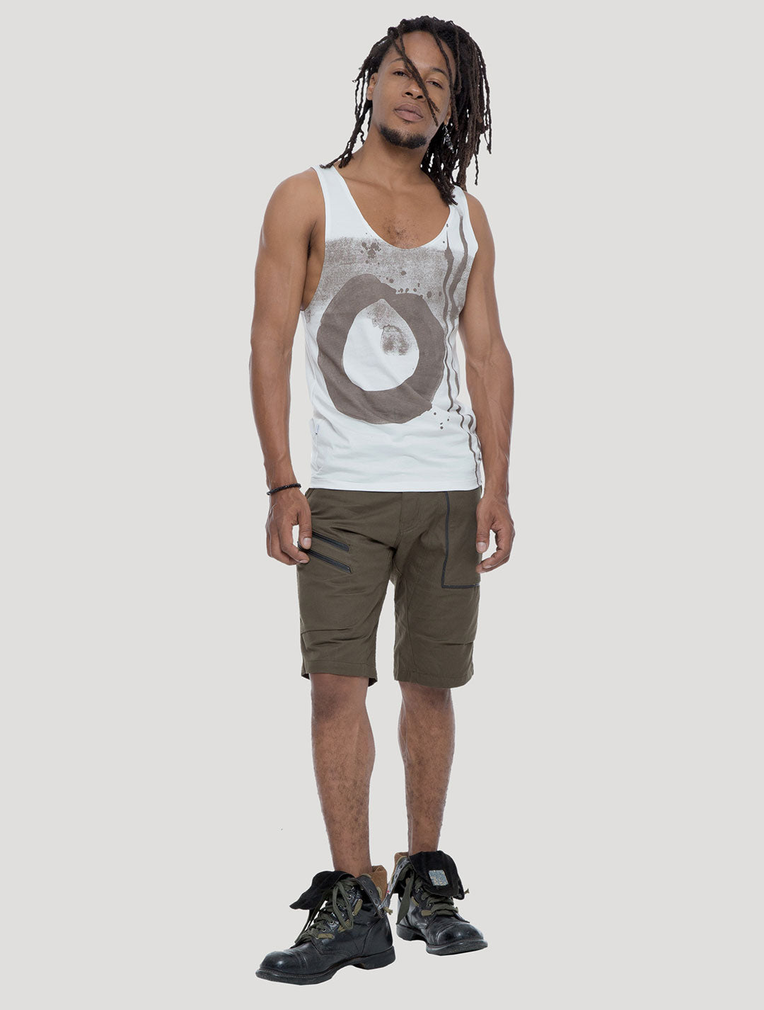 Ensu Singlet Tee - Psylo Fashion