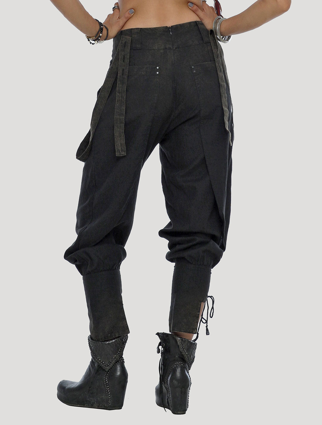 Freddy Pants high-waist romper trousers by Psylo Fshion