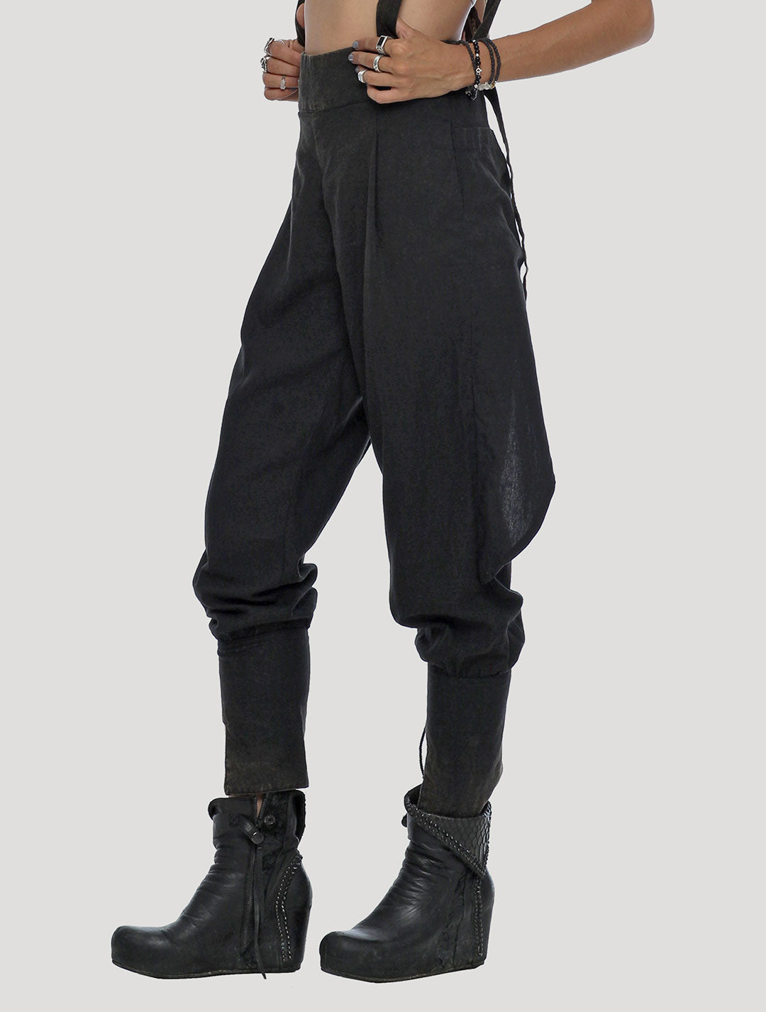 Freddy Pants high-waist romper trousers by Psylo Fshion
