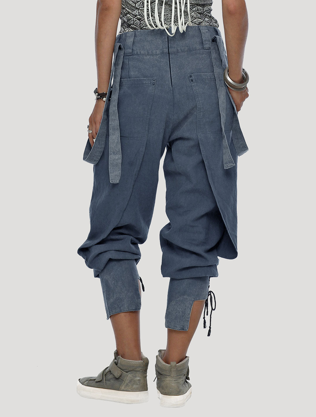 Freddy Pants high-waist romper trousers by Psylo Fshion