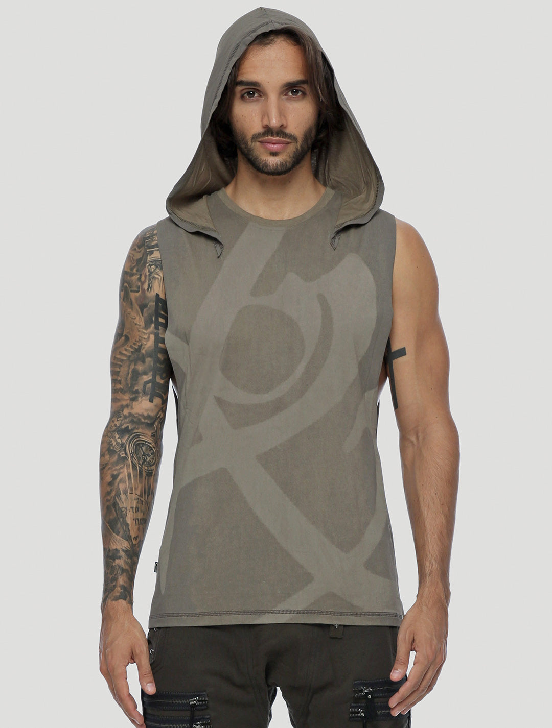 Fearless Hoodie Singlet - Psylo Fashion