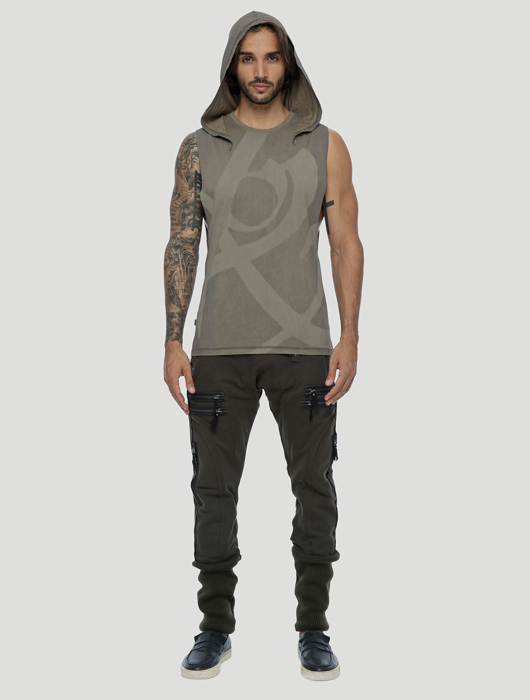 Fearless Hoodie Singlet - Psylo Fashion