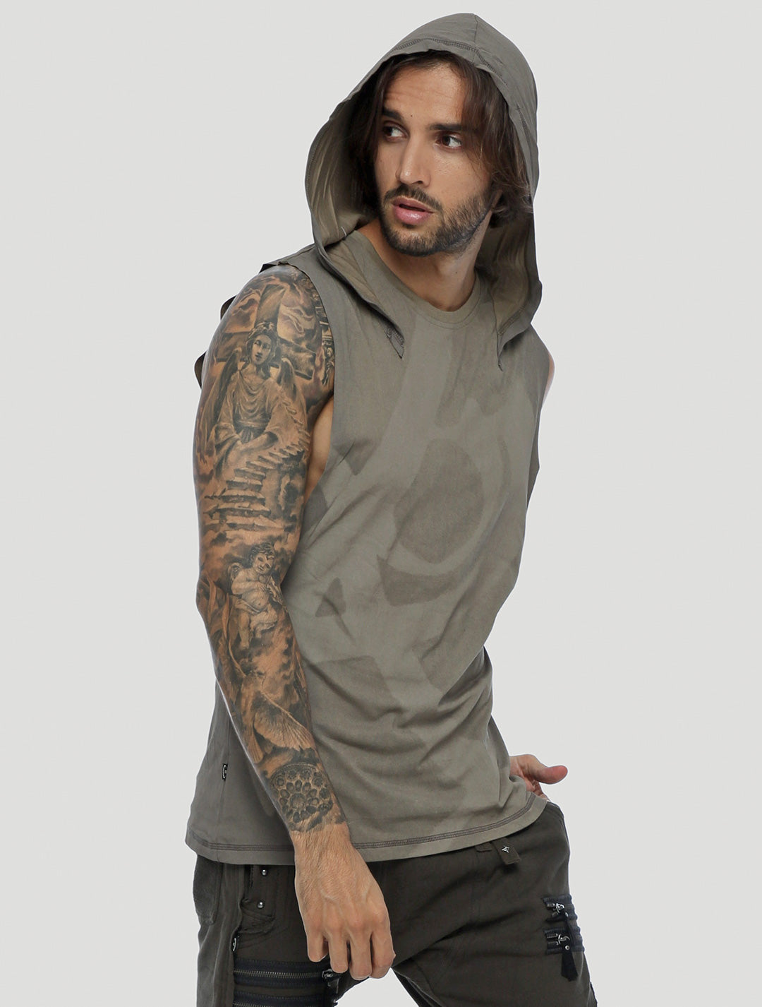 Fearless Hoodie Singlet - Psylo Fashion