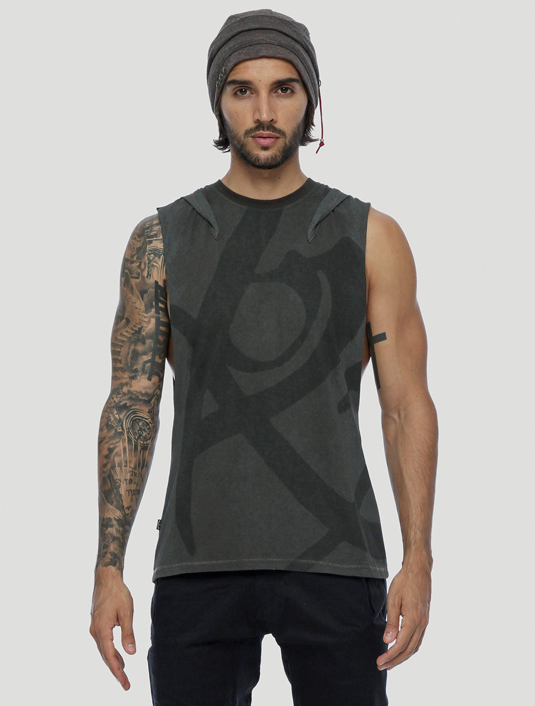 Fearless Hoodie Singlet - Psylo Fashion