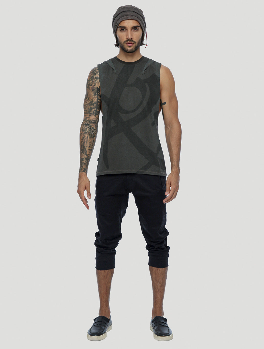 Fearless Hoodie Singlet - Psylo Fashion