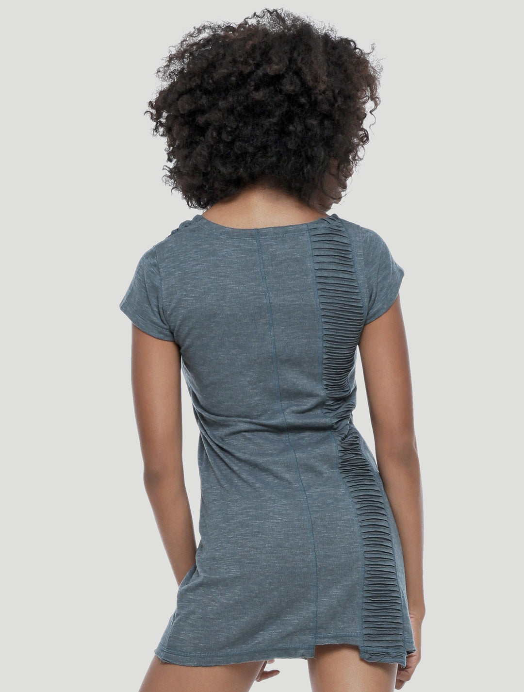 Freque Short Sleeves Tunic - Psylo Fashion