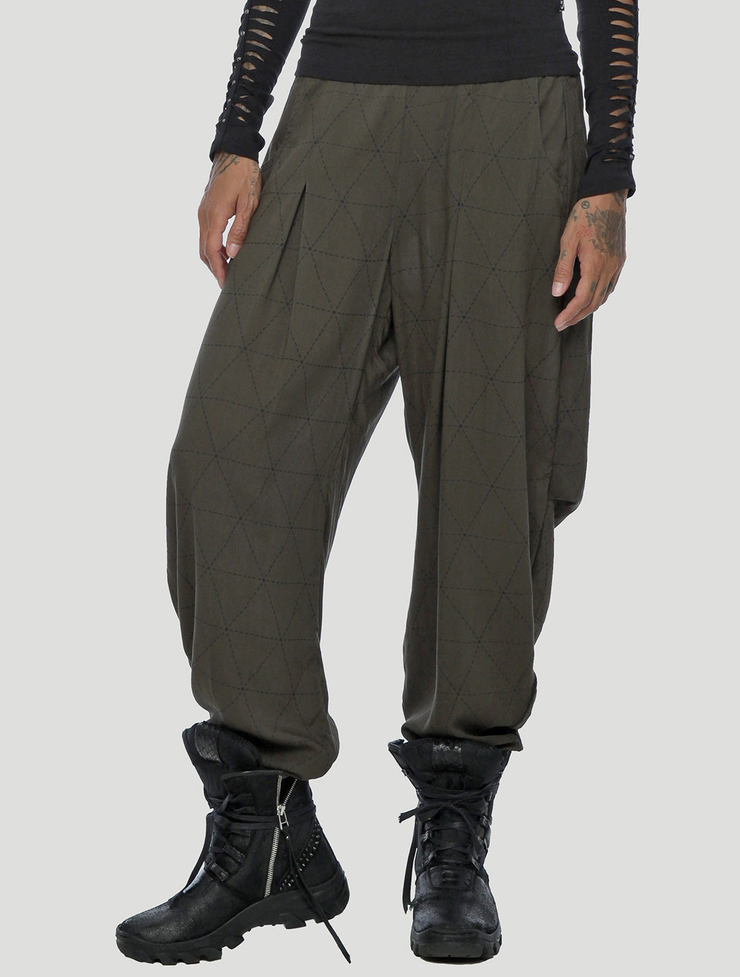 Geo Harem Pants - Psylo Fashion