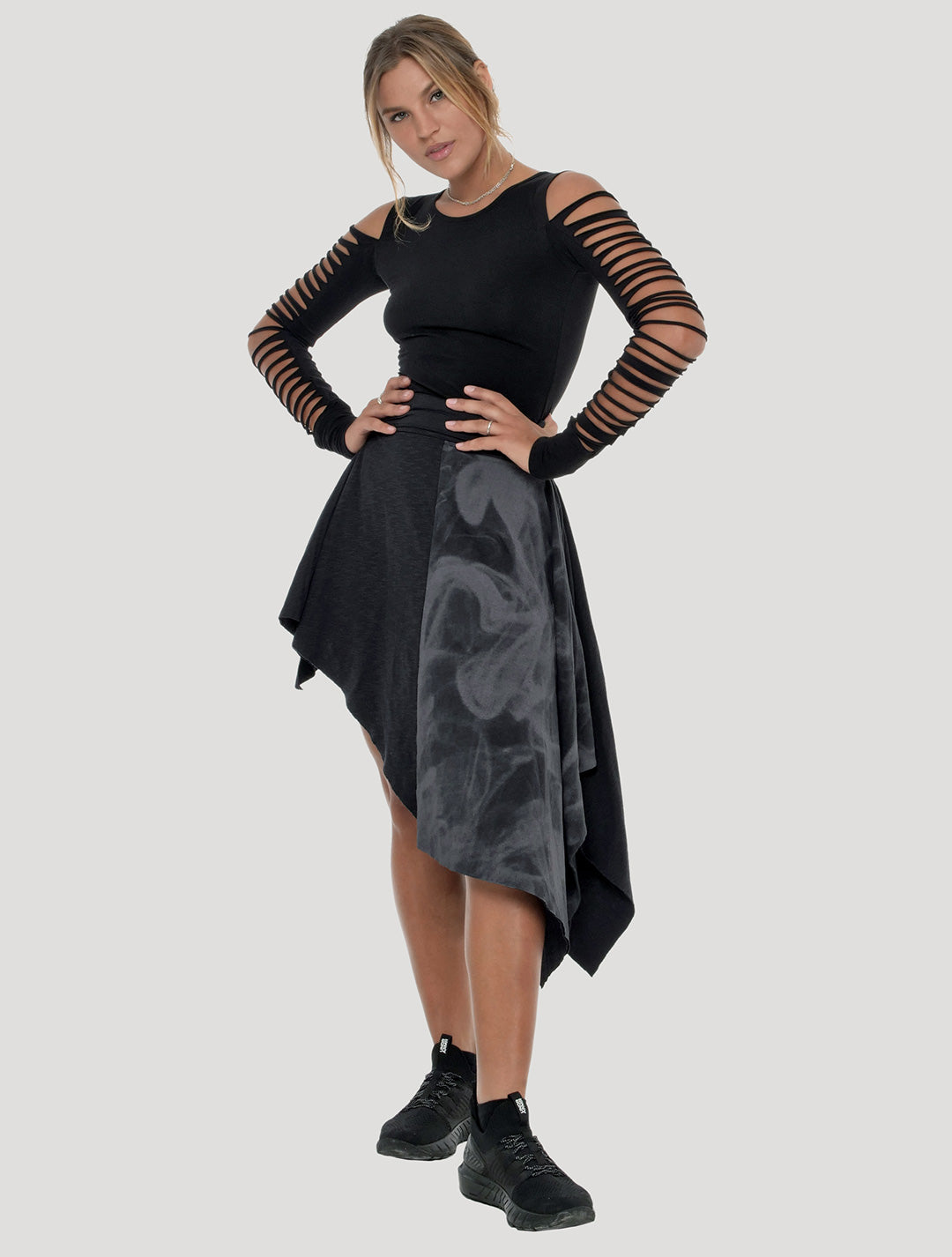 Gal Asymmetric Skirt - Psylo Fashion