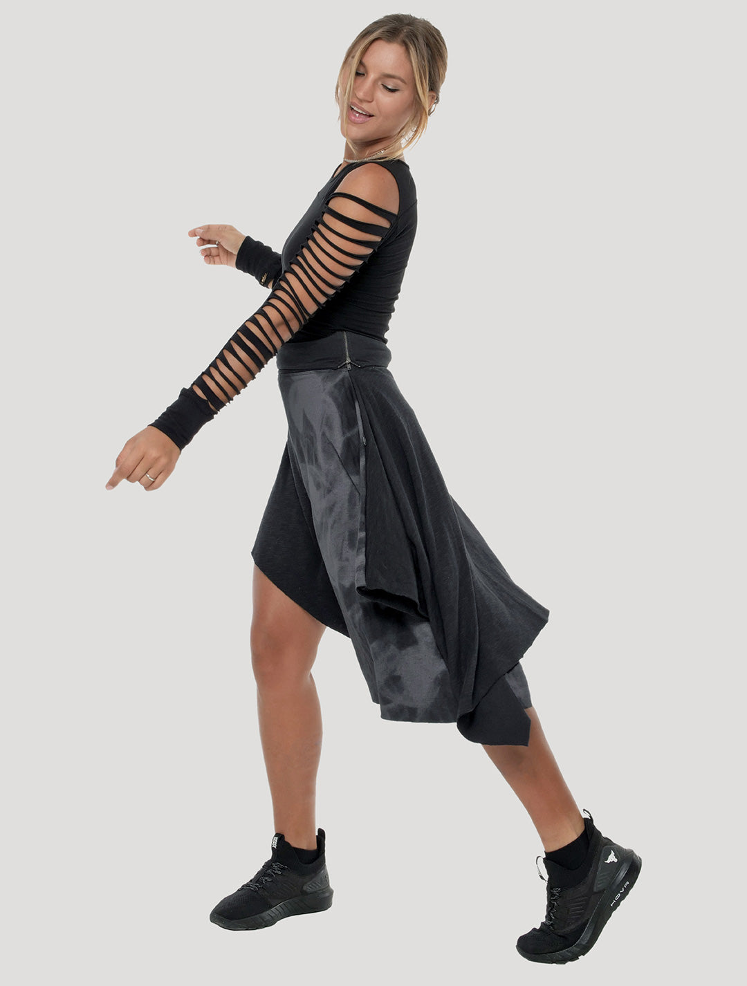 Gal Asymmetric Skirt - Psylo Fashion