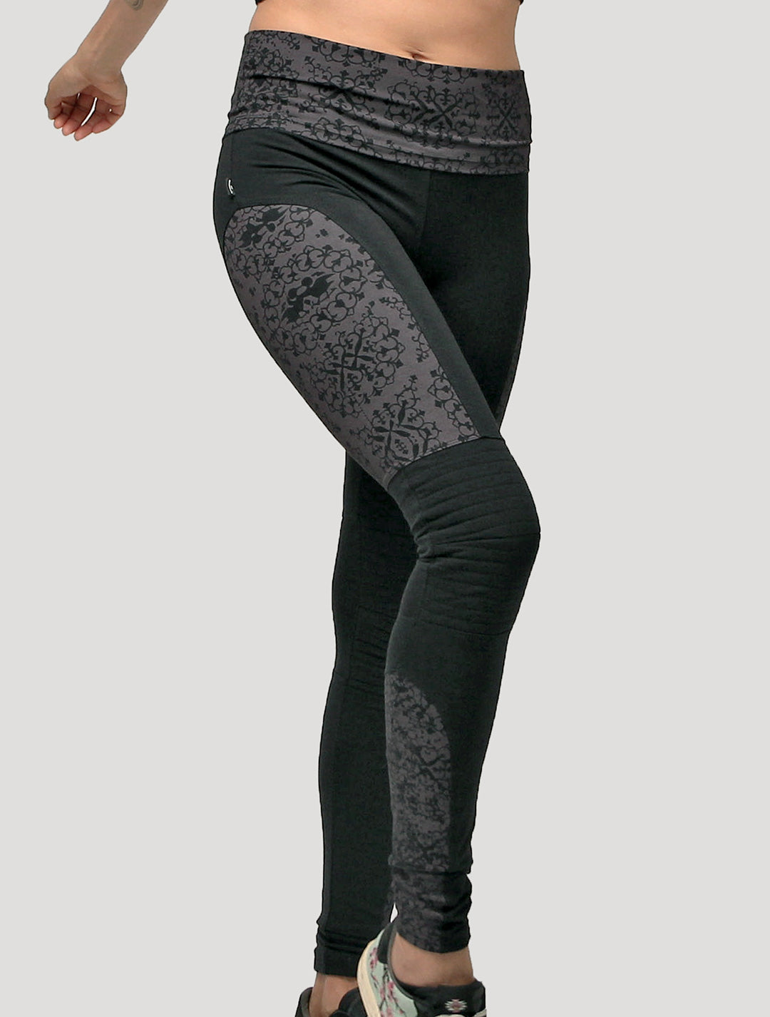 Gretel Printed Long Leggings - Psylo Fashion