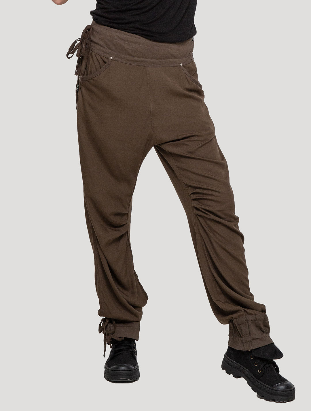 Olive green 'Idonea' Pants - Psylo Fashion