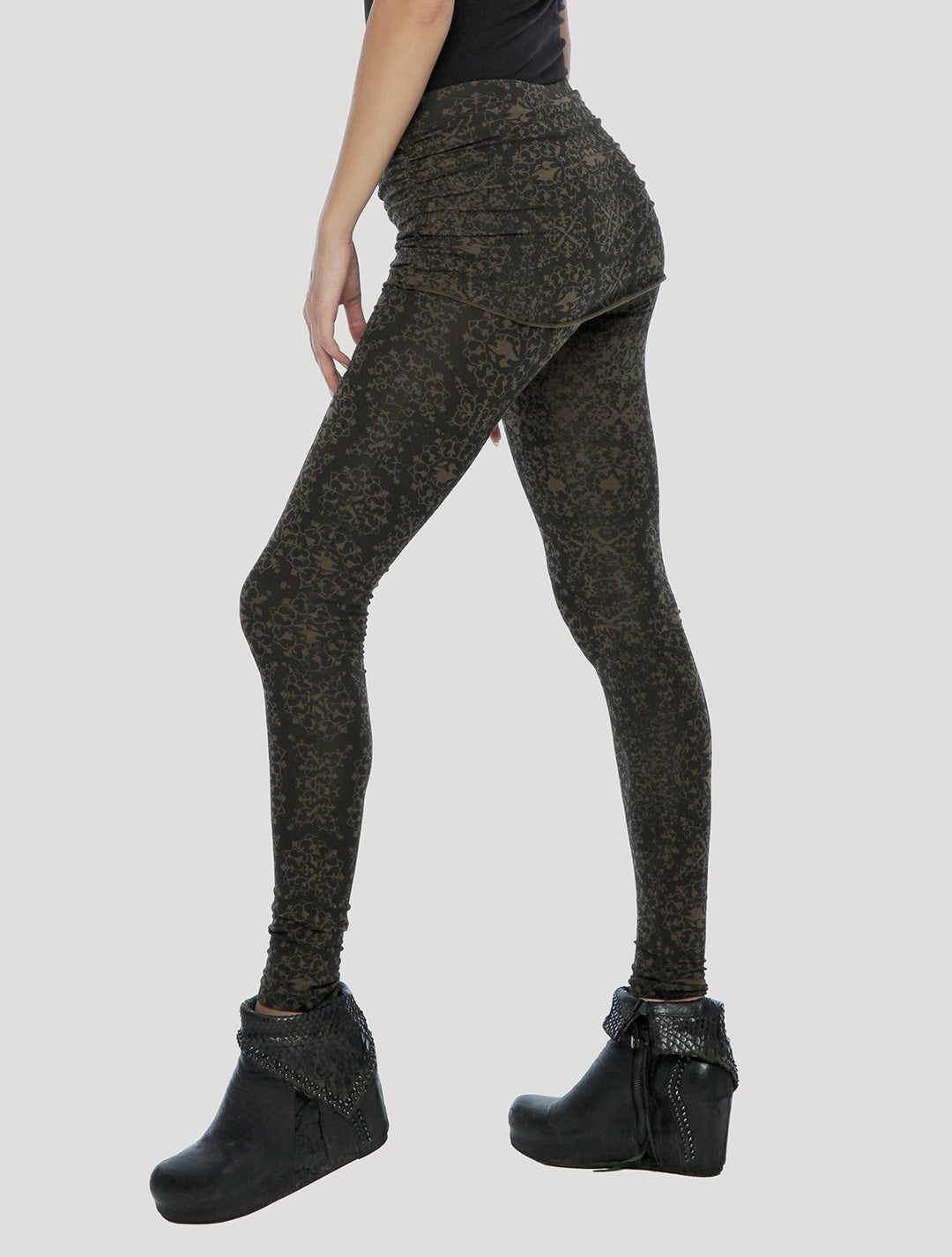 Isis The Goddess Skirted Long Leggings - Psylo Fashion