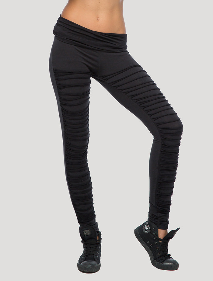 Jiko Foldover Long Leggings - Psylo Fashion