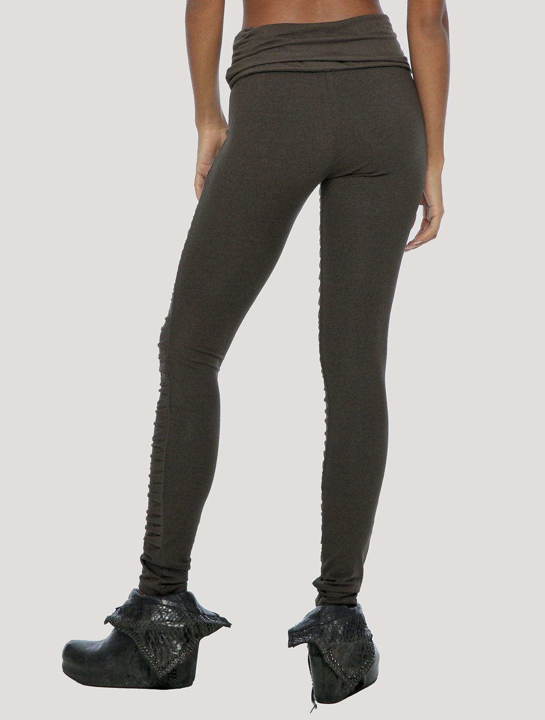 Jiko Foldover Long Leggings - Psylo Fashion