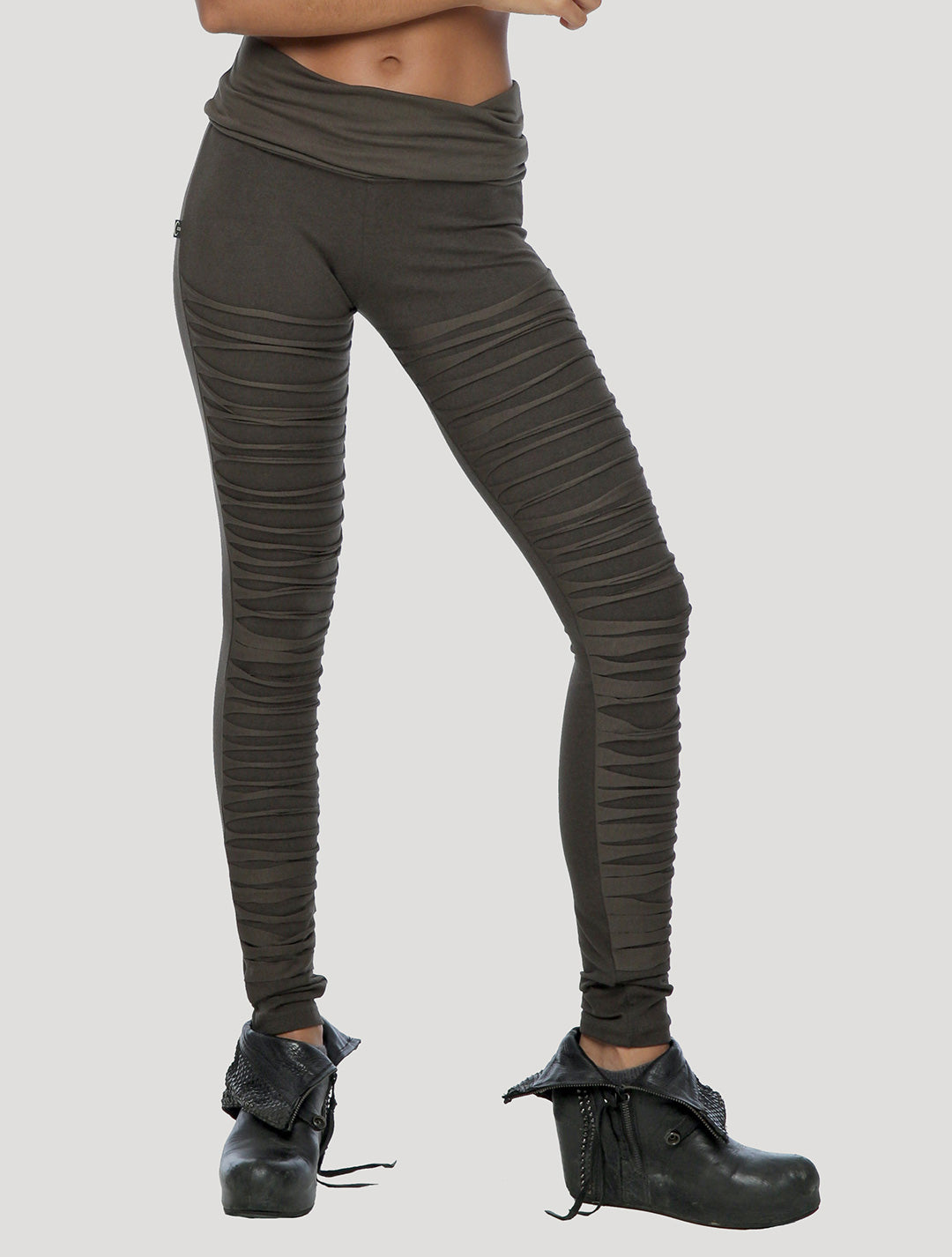 Jiko Foldover Long Leggings - Psylo Fashion