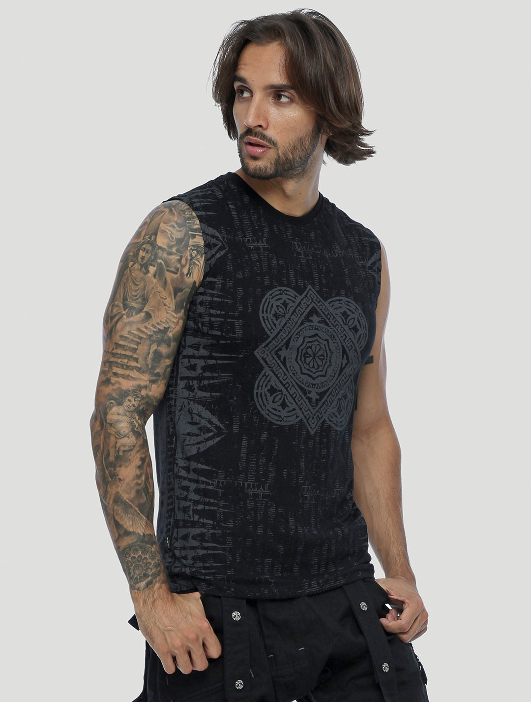 Jaya Sleeveless Tee - Psylo Fashion