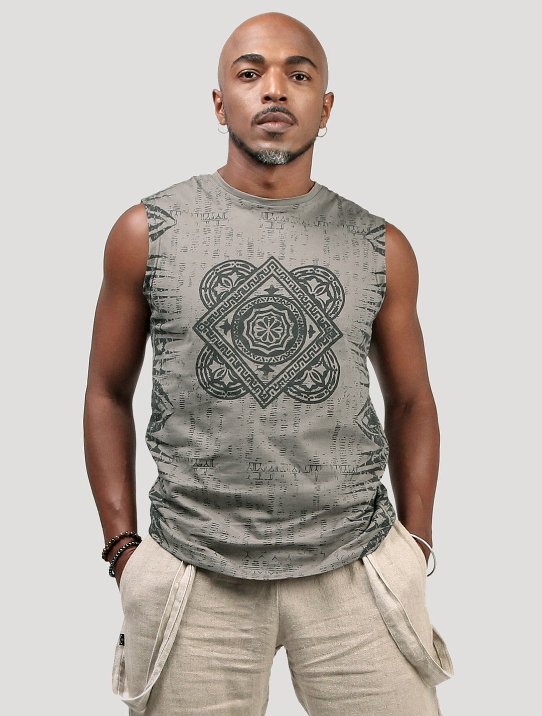 Jaya Sleeveless Tee - Psylo Fashion