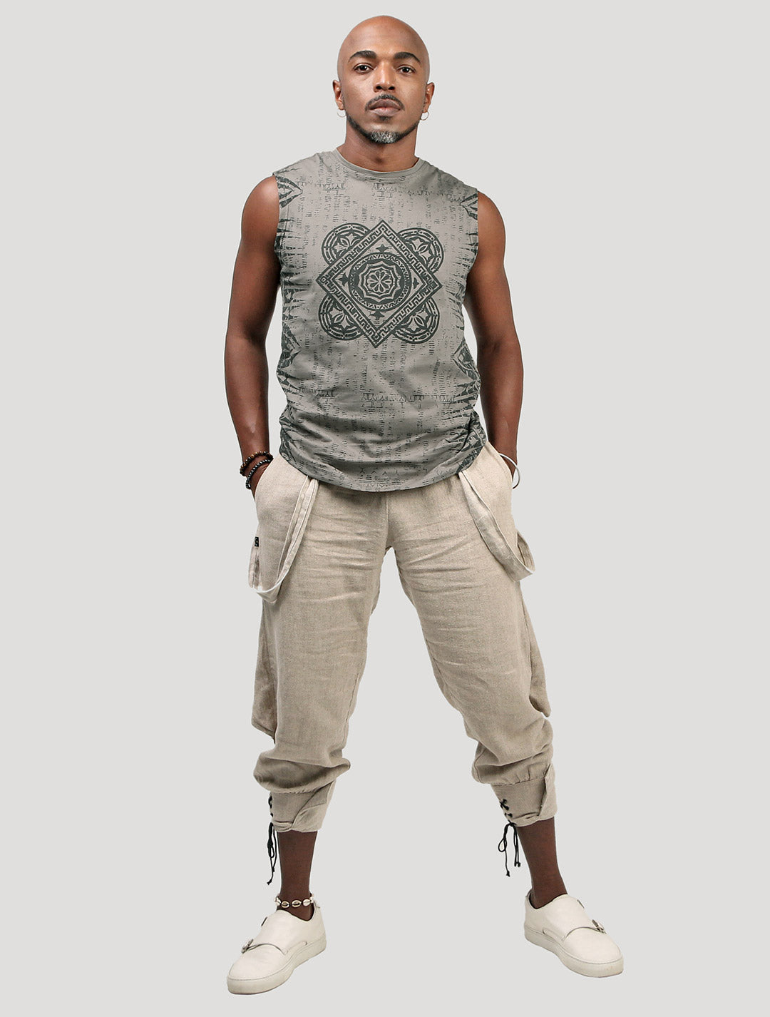 Jaya Sleeveless Tee - Psylo Fashion